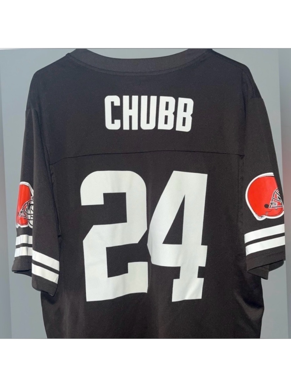 Nick Chubb Cleveland Browns #24 NFL Football Jersey Team Apparel Men’s Large